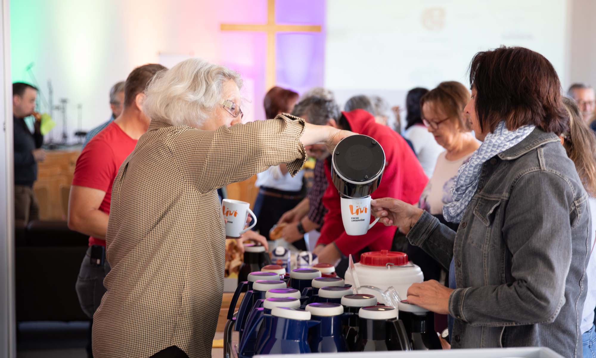 Willkommens-Frühstück vor dem Gottesdienst