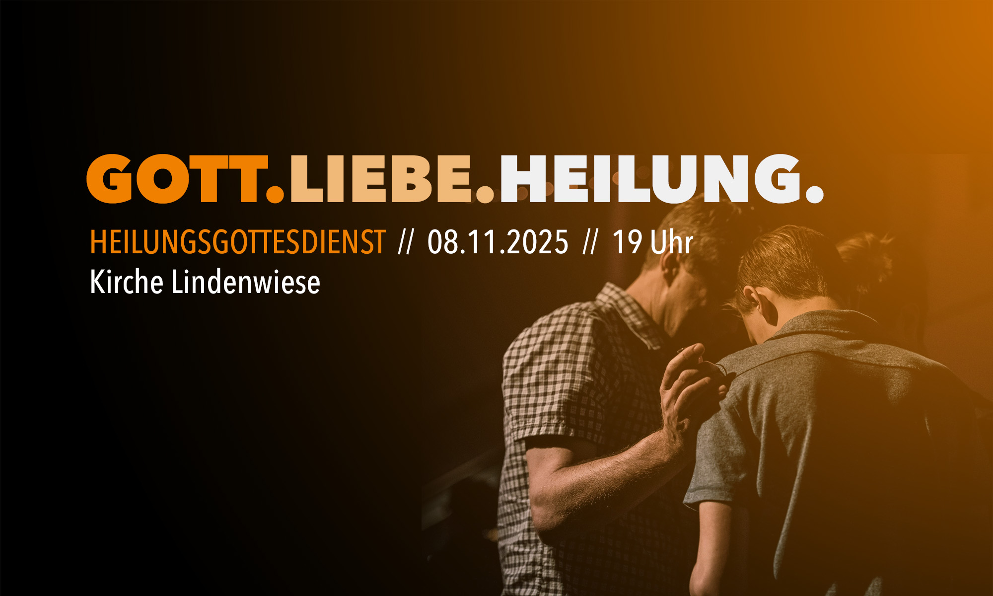 2025-11-08 Heilungsgottesdienst, Homepage 2000x1200px