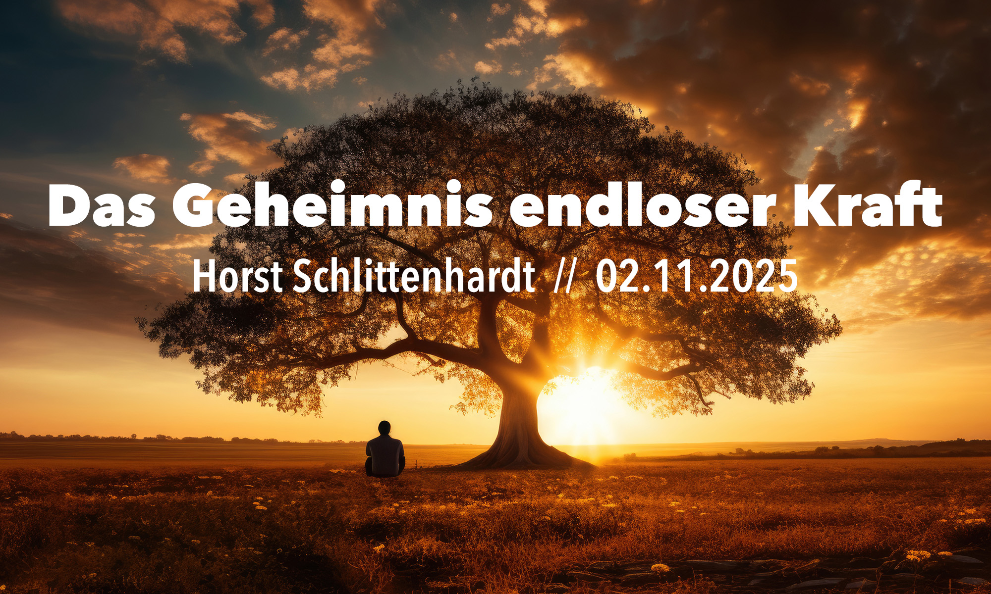 2025-11-02 Horst Schlittenhardt, Geheimnis endloser Kraft