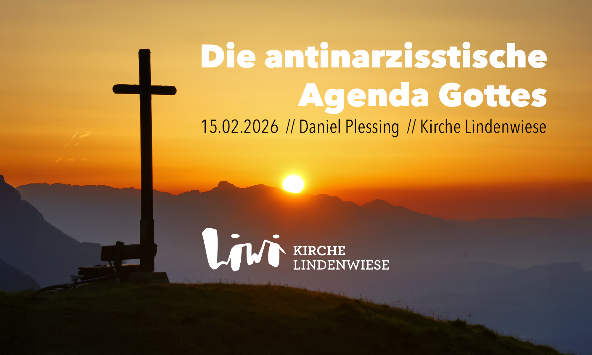 2026-02-15 Daniel Plessing, Die antinarzisstische Agenda Gottes